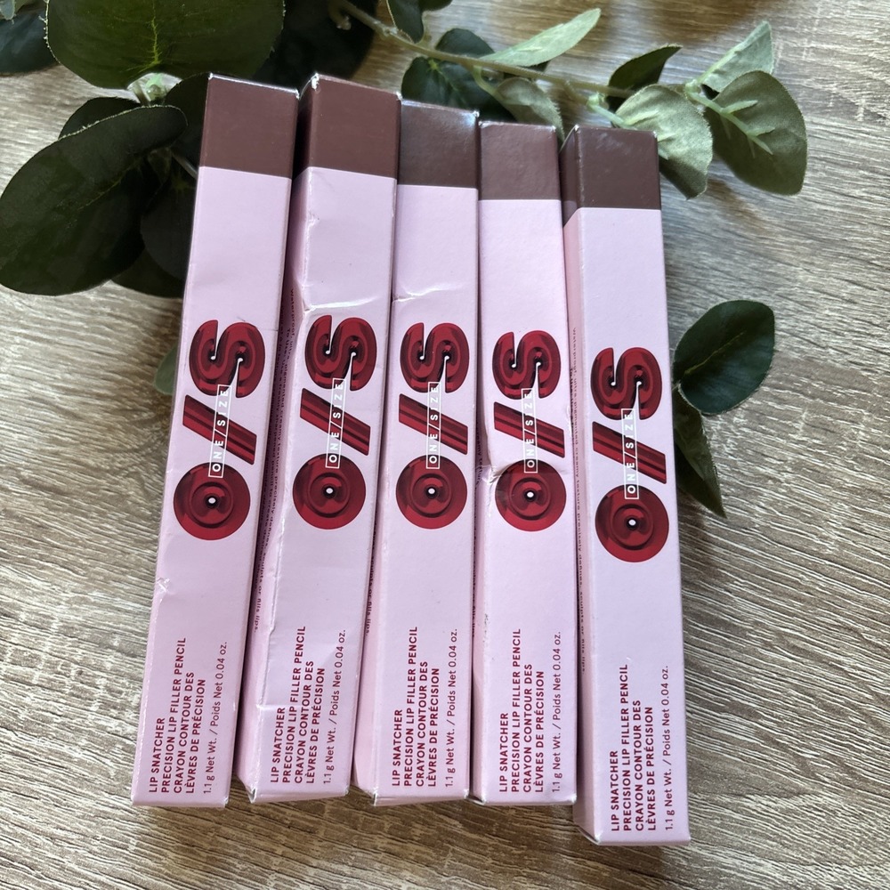 LOT OF 5 O/S ONE SIZE Beauty Lip Snatcher Precision Filler Pencil 90s Aura Power